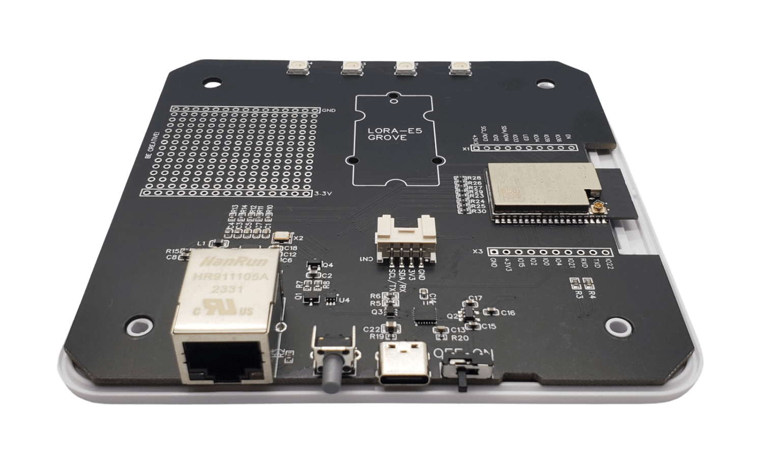 Theengs Bridge - ESP32 BLE MQTT gateway Wifi, Ethernet, external antenna development board - Theengs